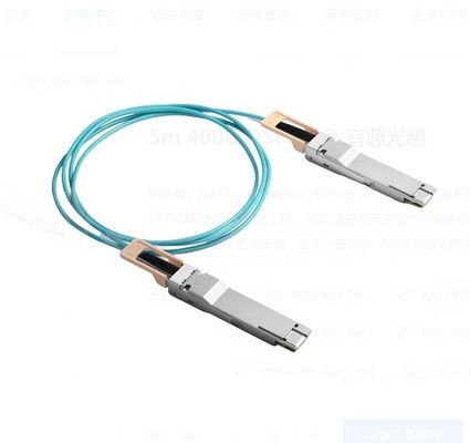 メラノックス対応QDD-400G-A10 急速データ送信用アクティブ光学ケーブル