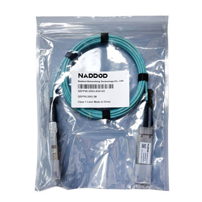 QSFP56 メラノックス MFS1S00-H003E MFS1S00-H050Eのための5mファイバーアクティブケーブル