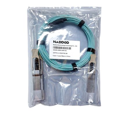QSFP56 メラノックス MFS1S00-H003E MFS1S00-H050Eのための5mファイバーアクティブケーブル