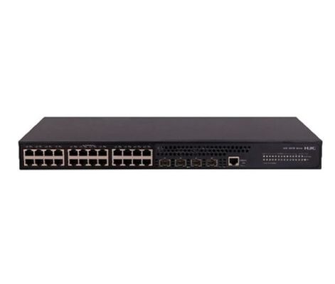 送信速度は 10/100/1000Mbps H3C LS-S5130S-28S-HPWR-EI ファイバーネットワーク Poe スイッチ