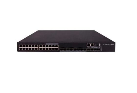 送信速度は 10/100/1000Mbps H3C LS-S5130S-28S-HPWR-EI ファイバーネットワーク Poe スイッチ