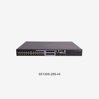 S5130S-28S-HI イーサネット スイッチ MTBF年174.61と転送容量96Mpps