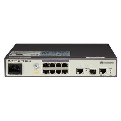S2700-9TP-SI-AC 8ポート イーサネット 10/100 ネットワーク スイッチ 32 Gbit/s スイッチ容量