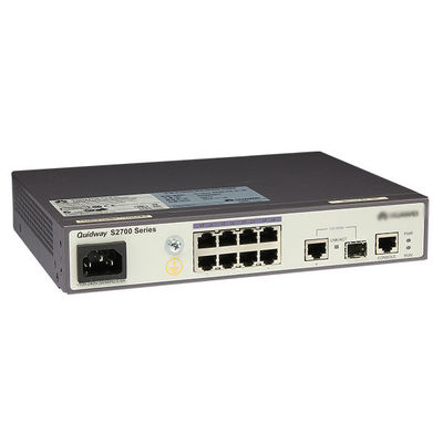 S2700-9TP-SI-AC 8ポート イーサネット 10/100 ネットワーク スイッチ 32 Gbit/s スイッチ容量